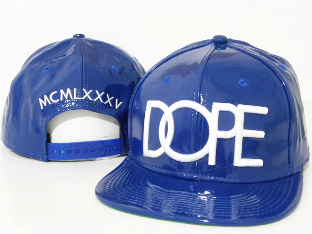 DOPE Snapback leather hat DD03
